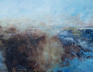 Mixed media on paper
