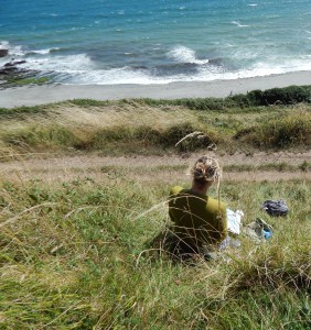 Tracey Sketching Cornwall Tracey Sketching Cornwall