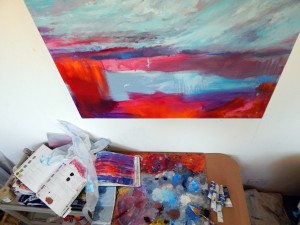 'Harbour Light' work in progress 'Harbour Light' work in progress
