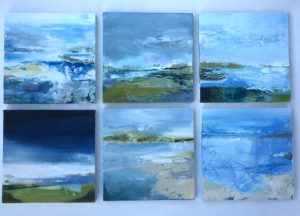 Mini artworks 15x15cm £95 each