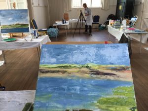 Mixed media art workshops in Norfolk