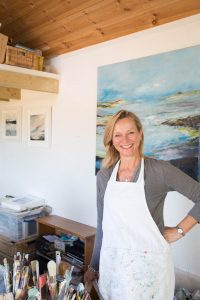 Tracey Ross Art studio
