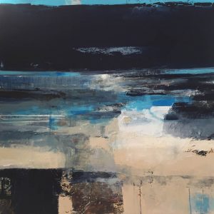 Painting by Tracey Ross - large Mixed media on canvas.