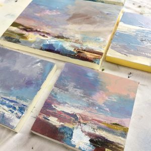 New artworks Norfolk coast Uk