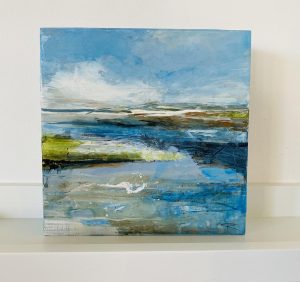 Small painting of Stiffkey
