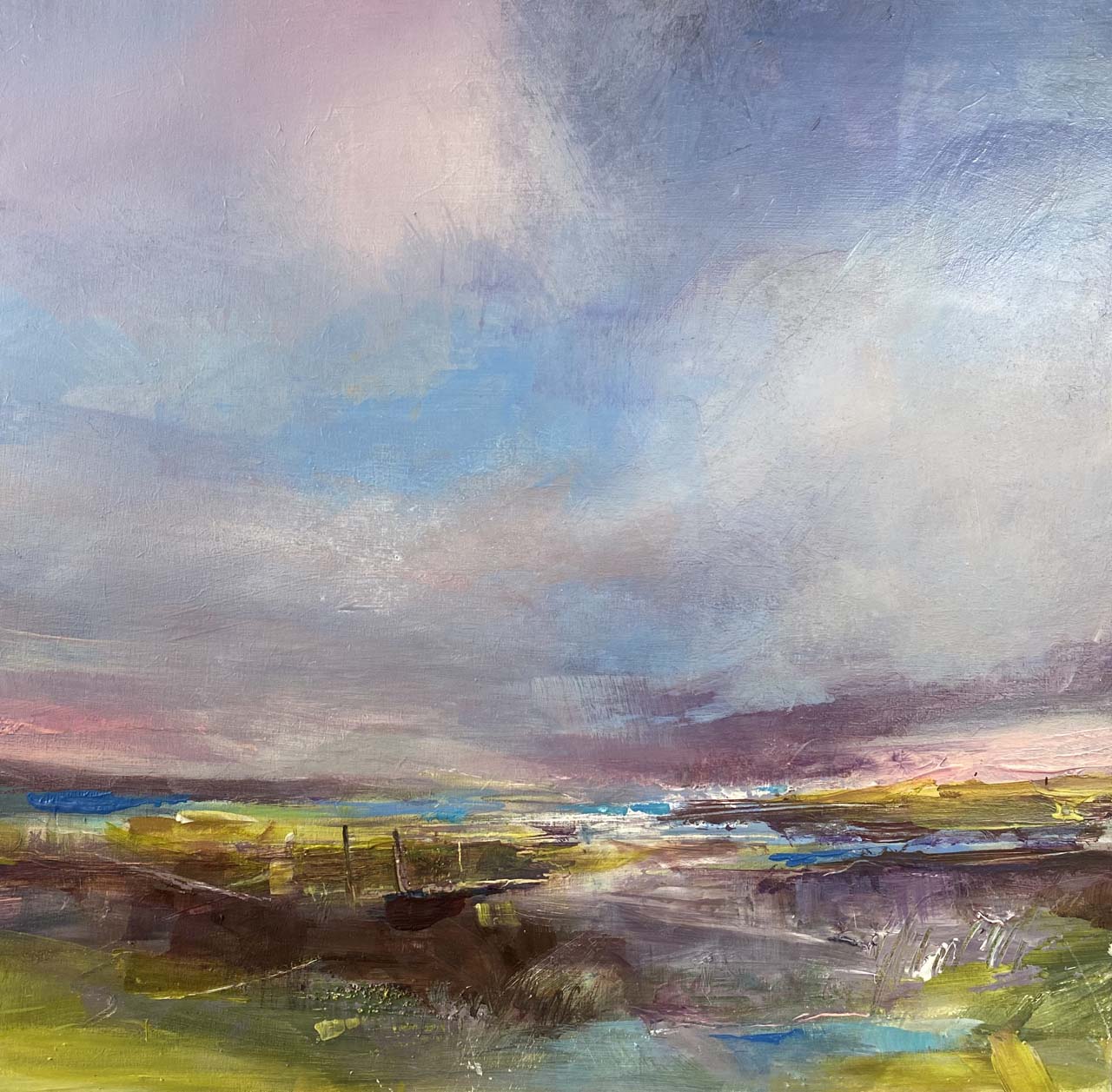 Tracey Ross beach paintings
