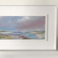 Painting of Burnham Overy by seascape painter Tracey Ross