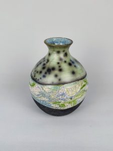 Elements art exhibition pots by Michelle Daniels