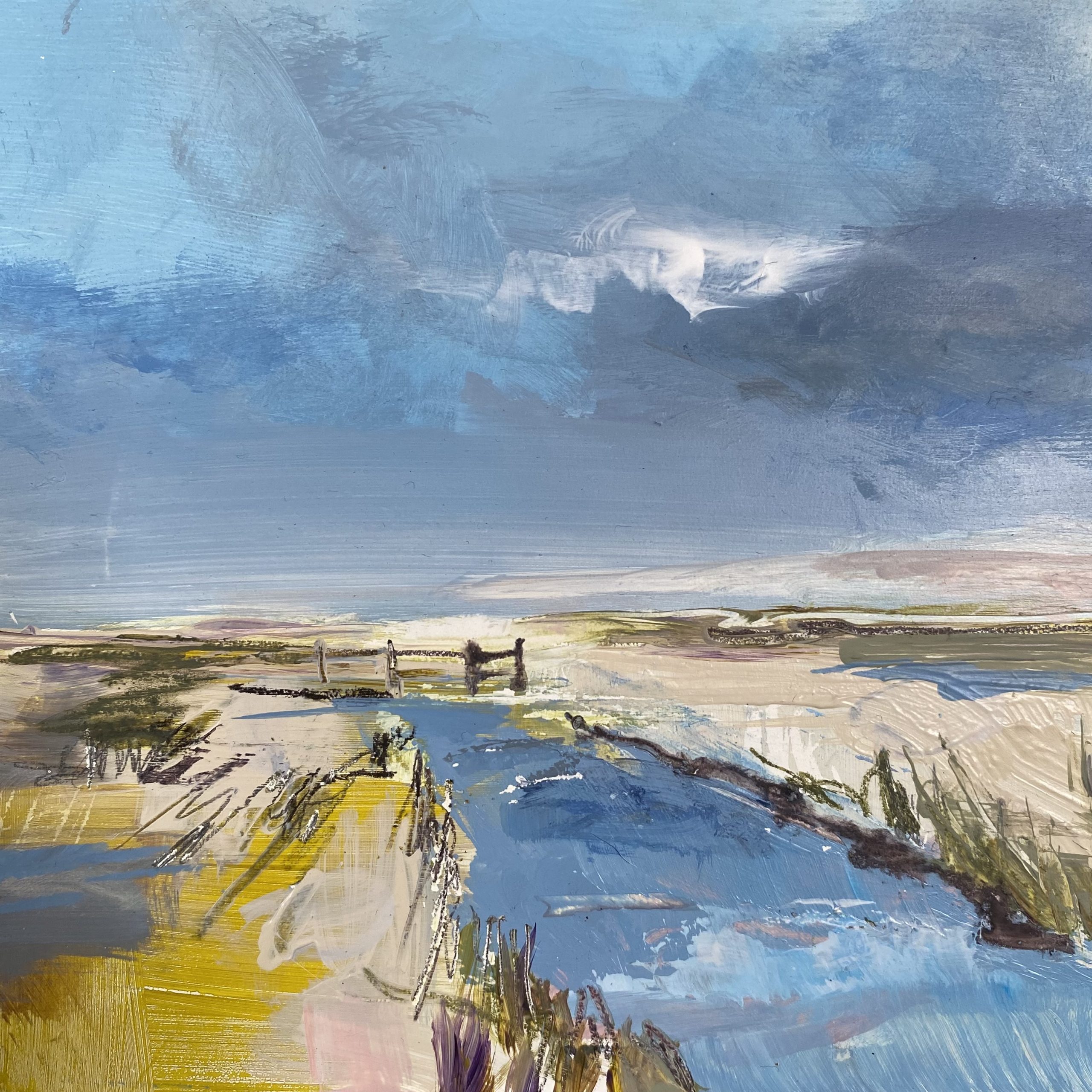 Coastal paintings by artist Tracey Ross
