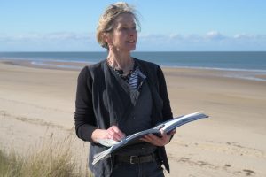 Holkham beach -Tracey Ross Sketching